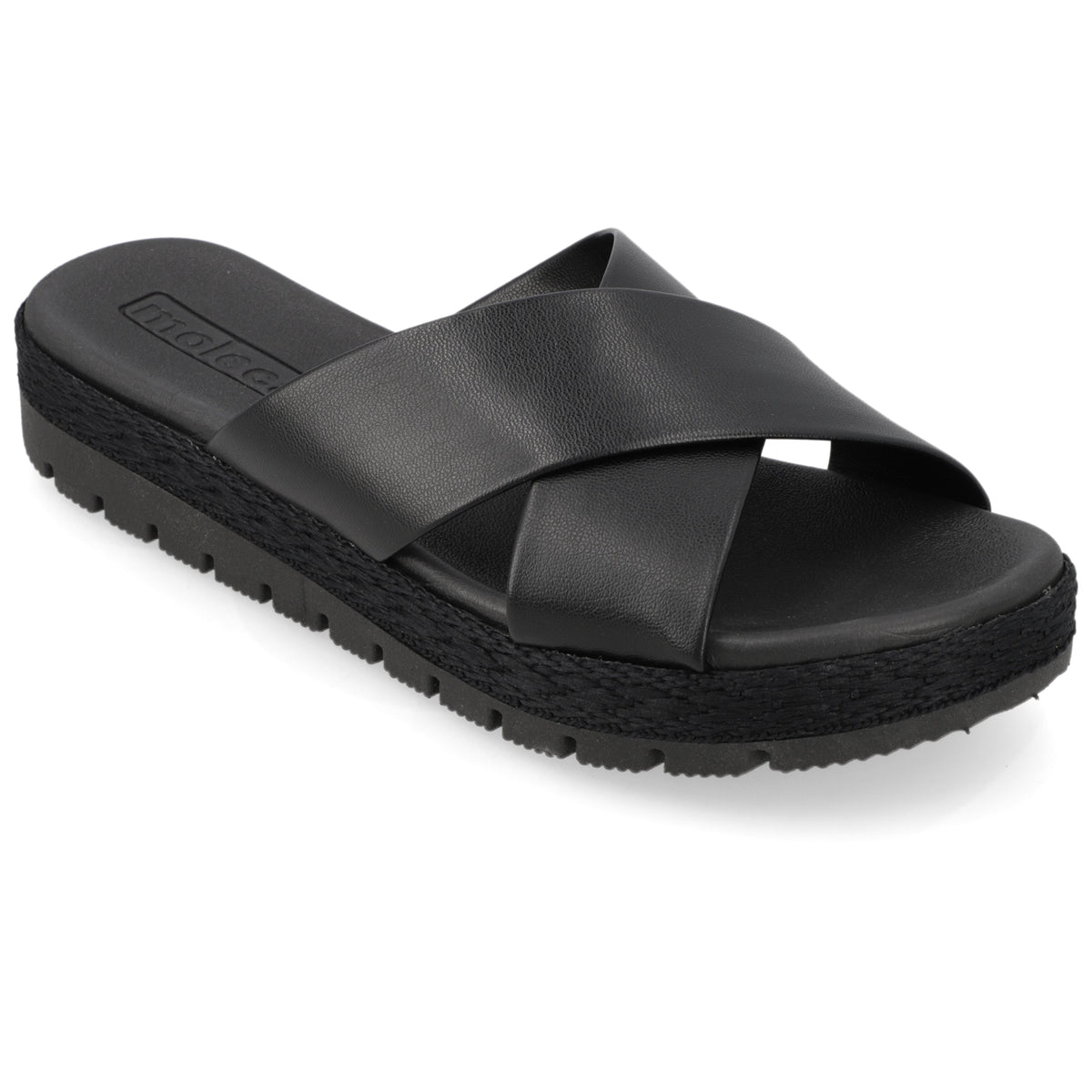 Sandalia Negro Moleca Ecocuero 35 / Negro