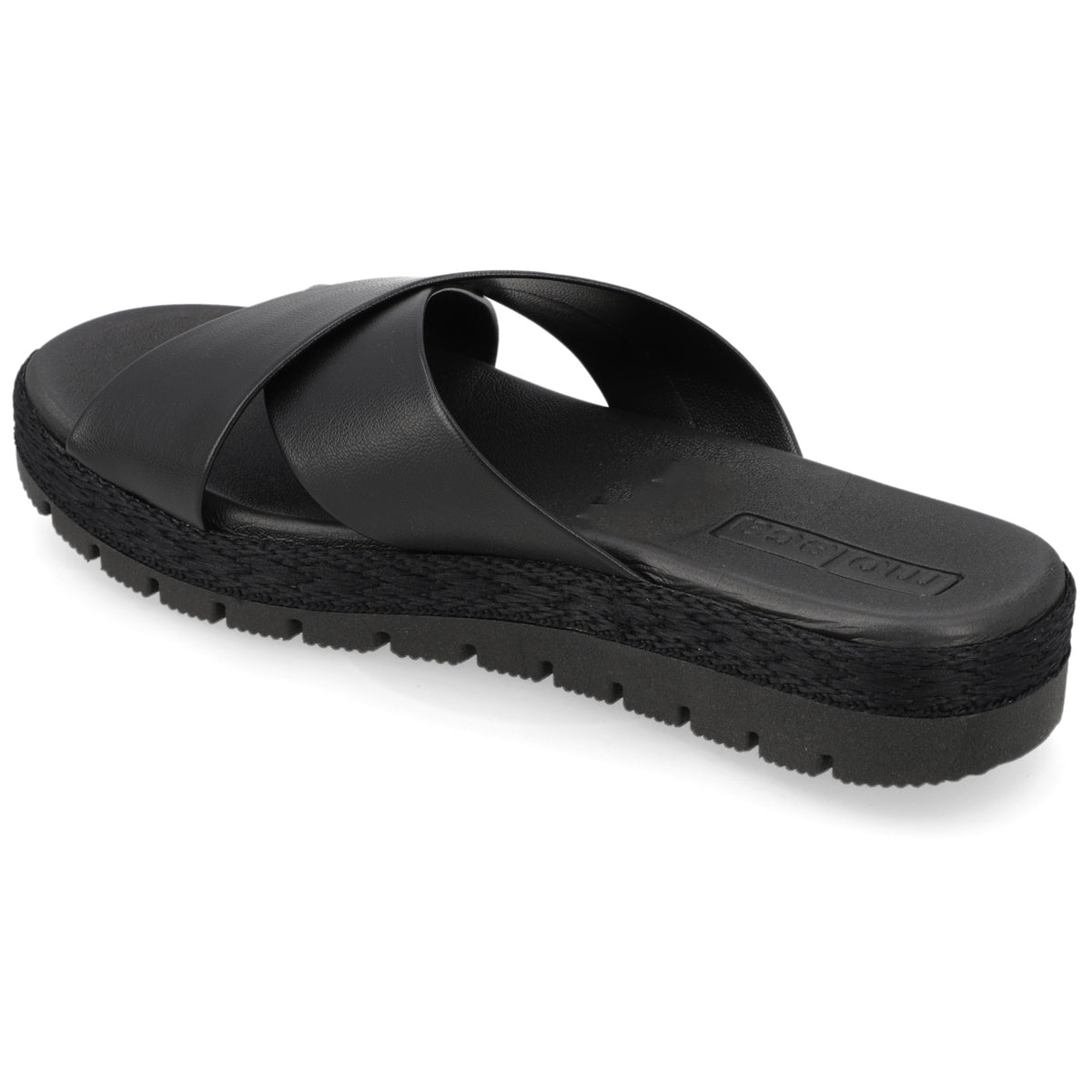 Sandalia Negro Moleca Ecocuero 35 / Negro