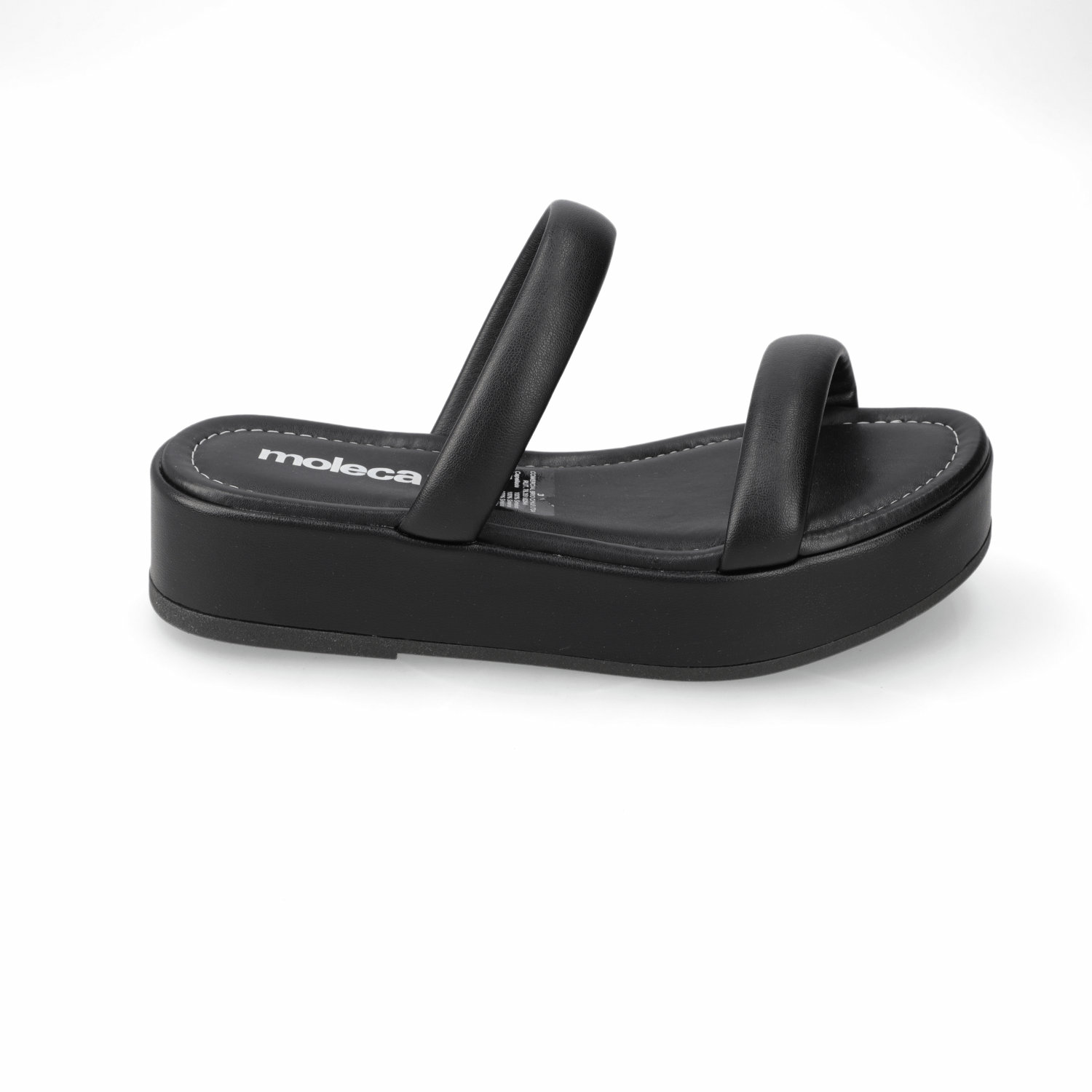 Sandalia Negro Moleca 35 / Negro