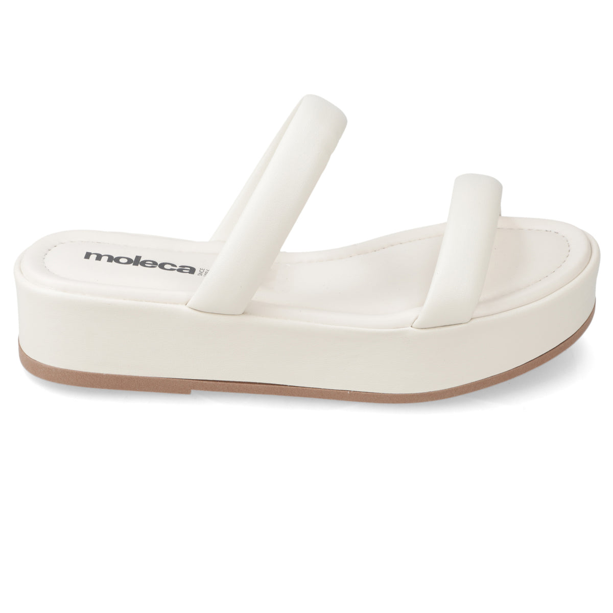 Sandalia Blanco OFF Moleca 35 / Blanco OFF