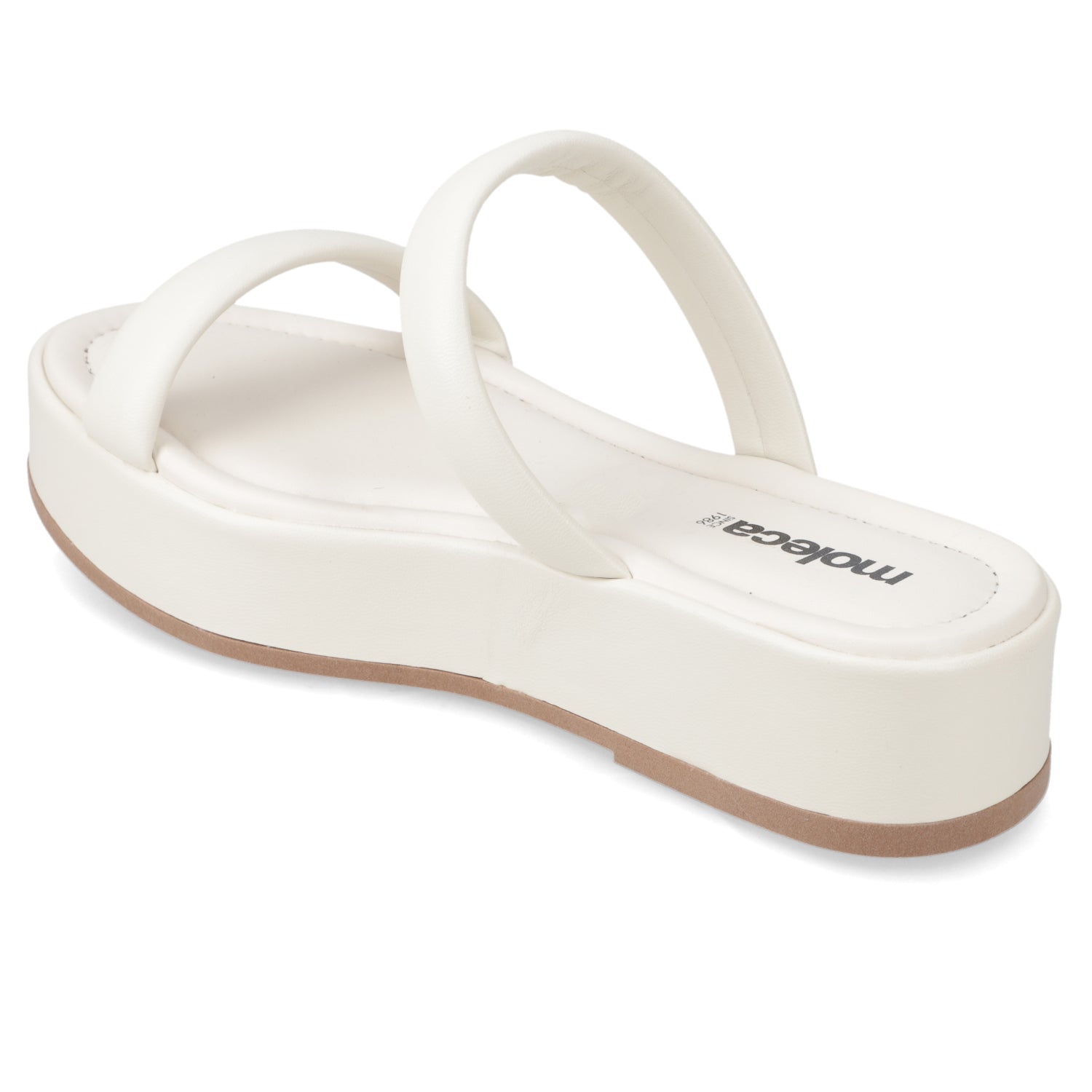 Sandalia Blanco OFF Moleca 35 / Blanco OFF