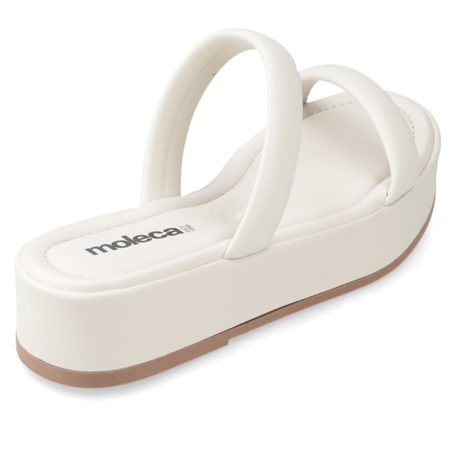 Sandalia Blanco OFF Moleca 35 / Blanco OFF