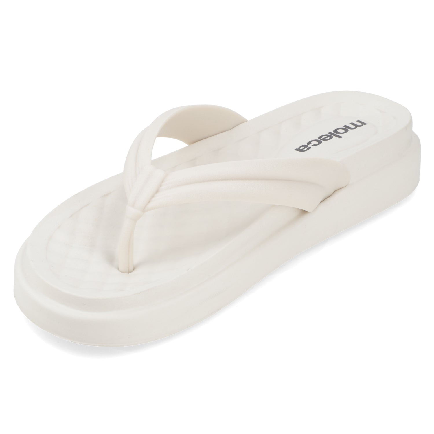 Sandalia Blanco OFF Moleca 35 / Blanco OFF