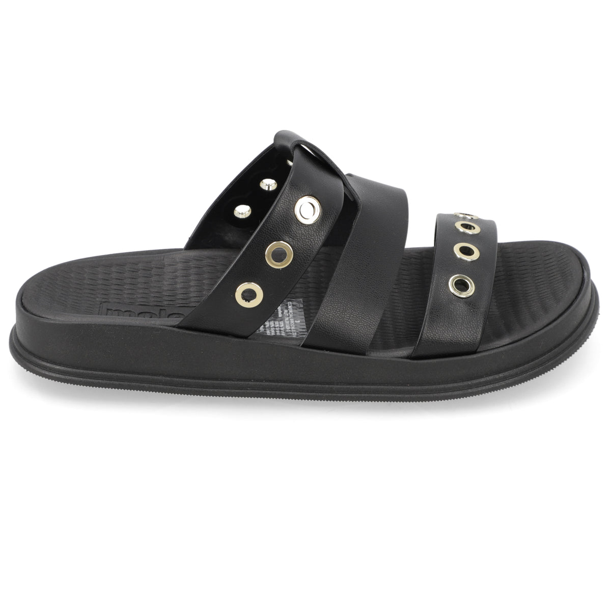 Sandalia Negro Moleca Ecocuero 35 / Negro