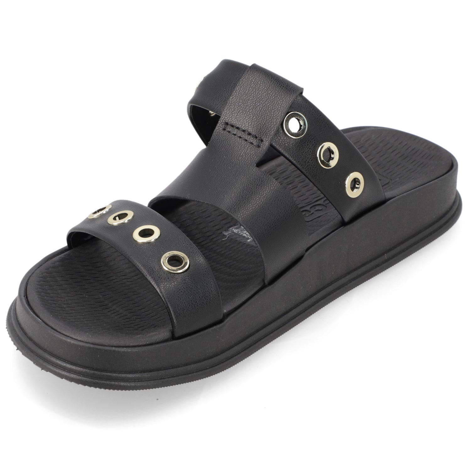 Sandalia Negro Moleca Ecocuero 35 / Negro