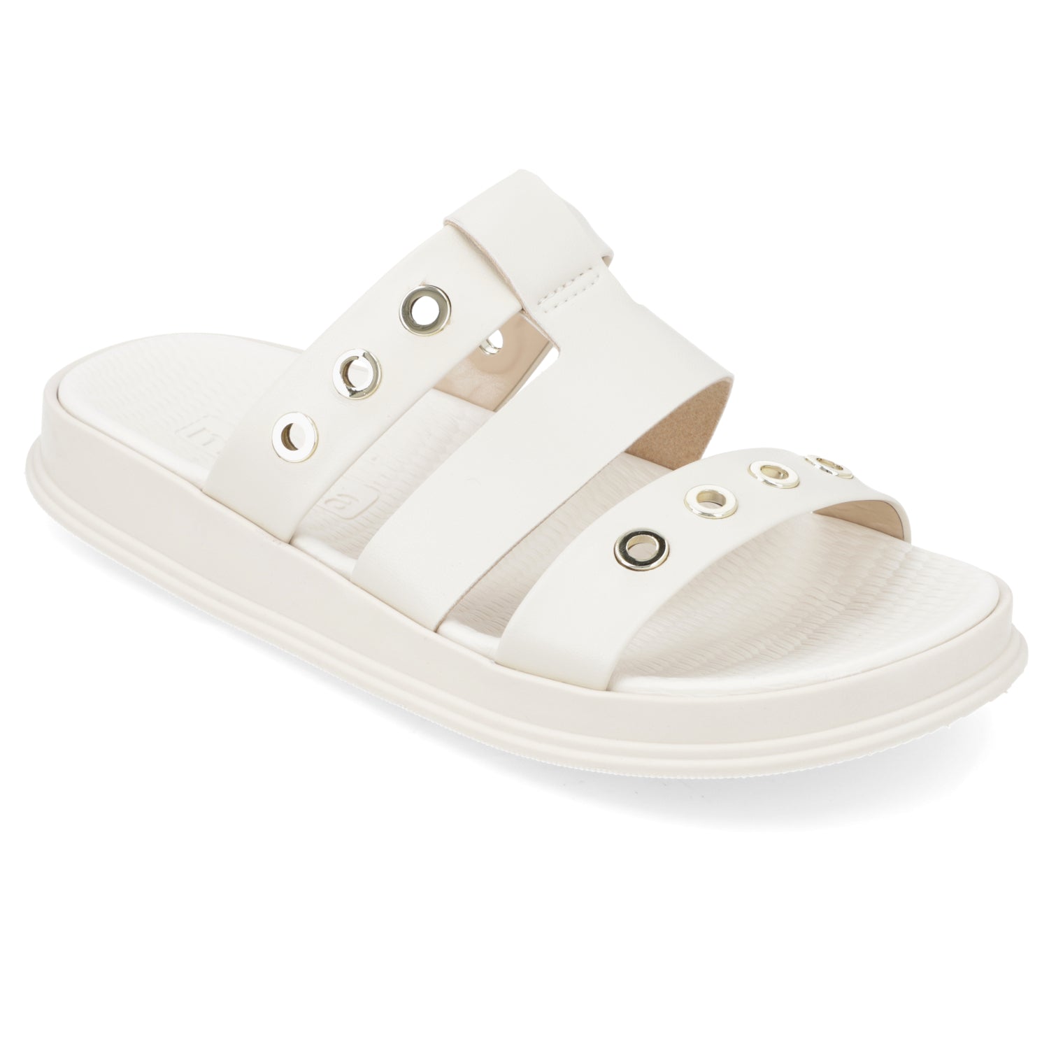 Sandalia Blanco OFF Moleca Ecocuero 35 / Blanco OFF