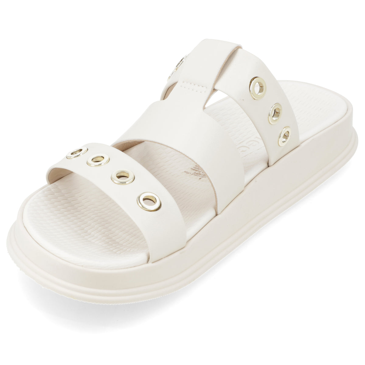 Sandalia Blanco OFF Moleca Ecocuero 35 / Blanco OFF