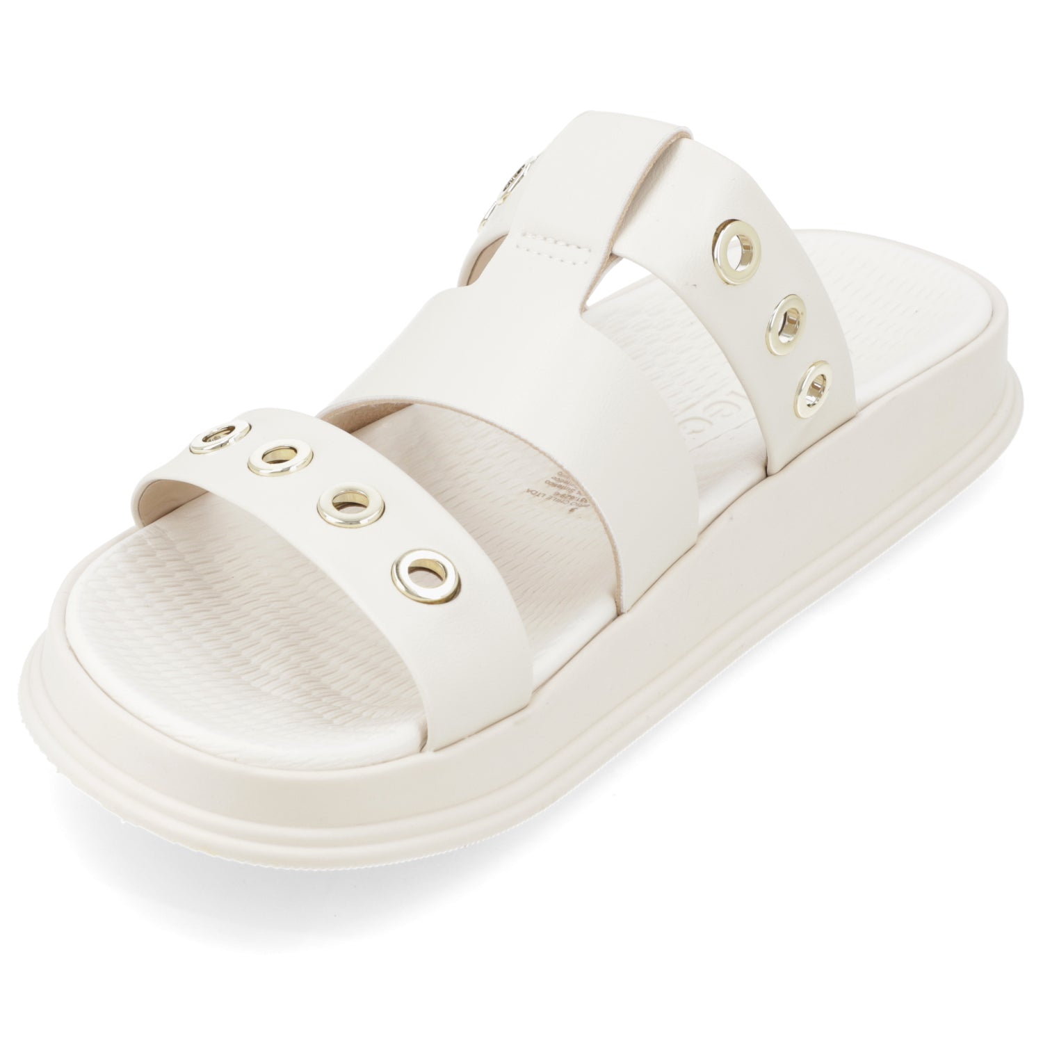 Sandalia Blanco OFF Moleca Ecocuero 35 / Blanco OFF