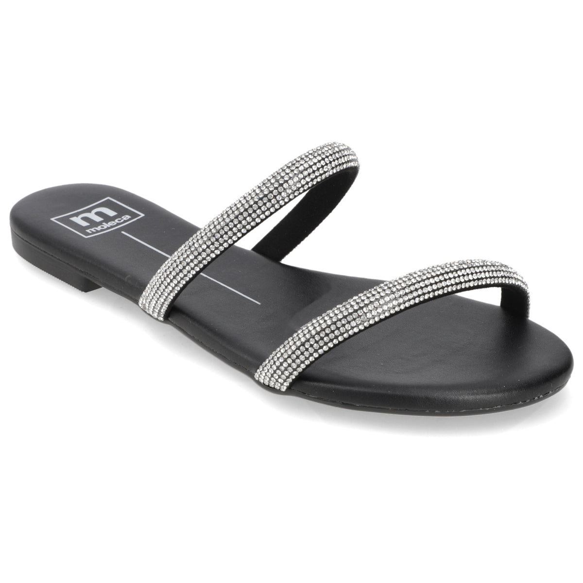 Sandalia Negro Moleca 35 / Negro