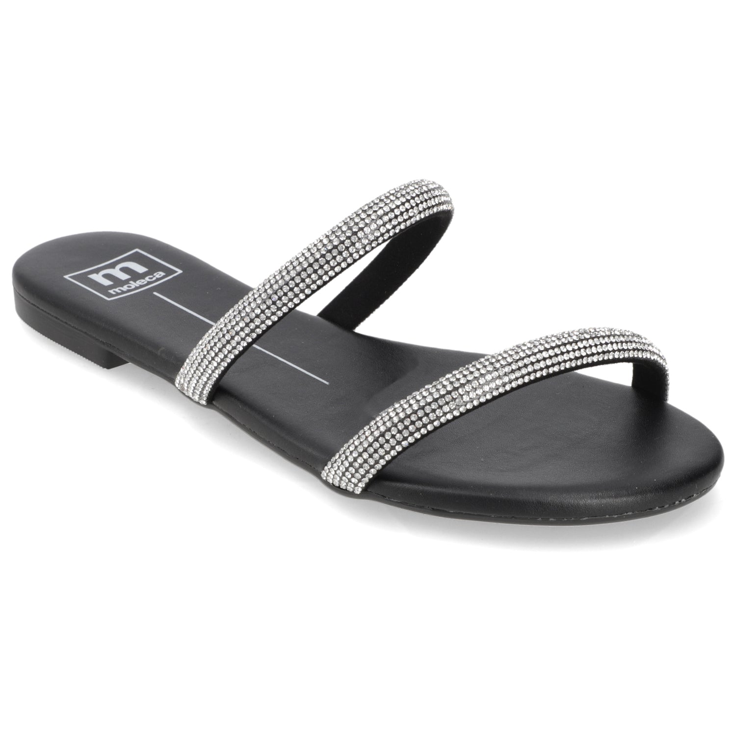 Sandalia Negro Moleca 35 / Negro