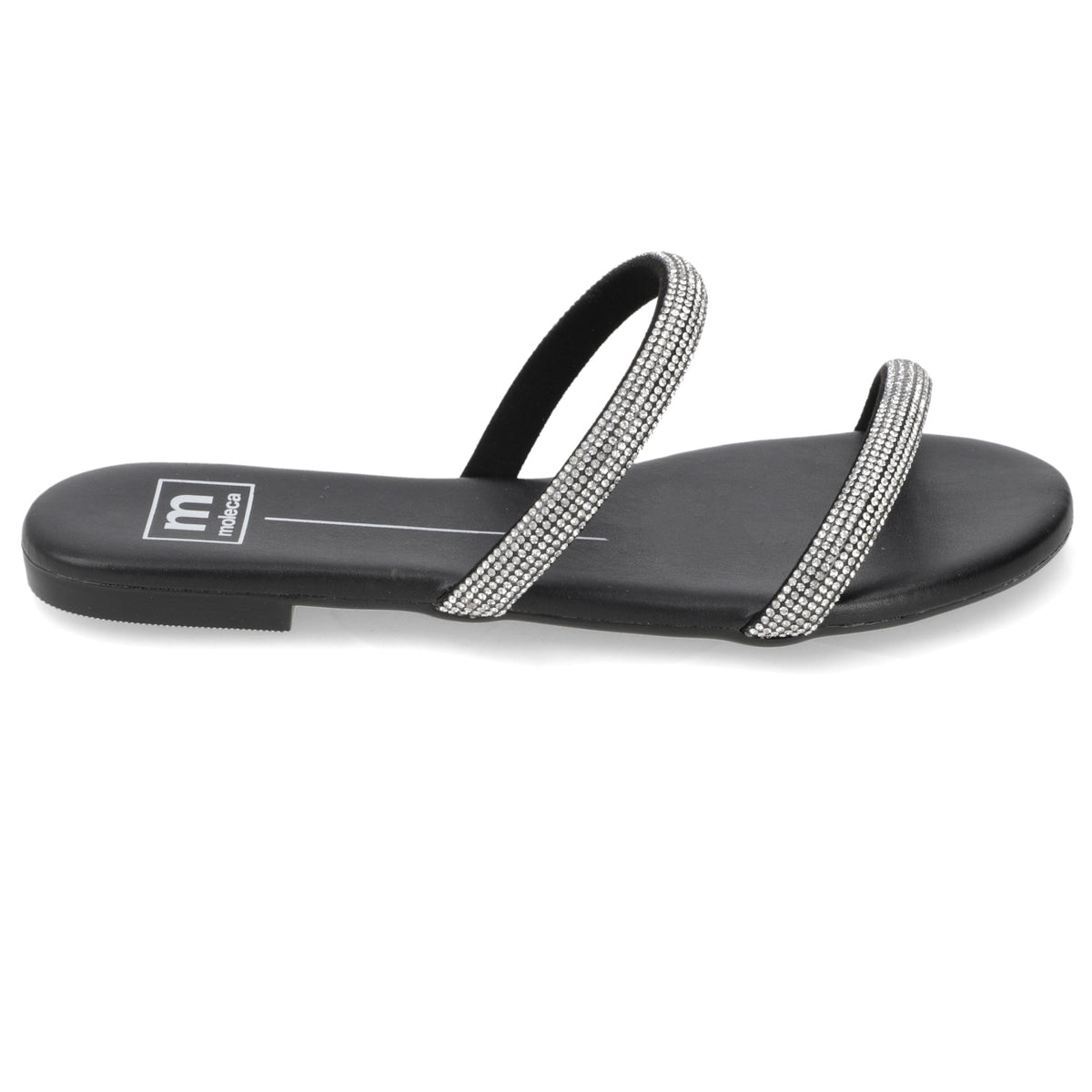 Sandalia Negro Moleca 35 / Negro