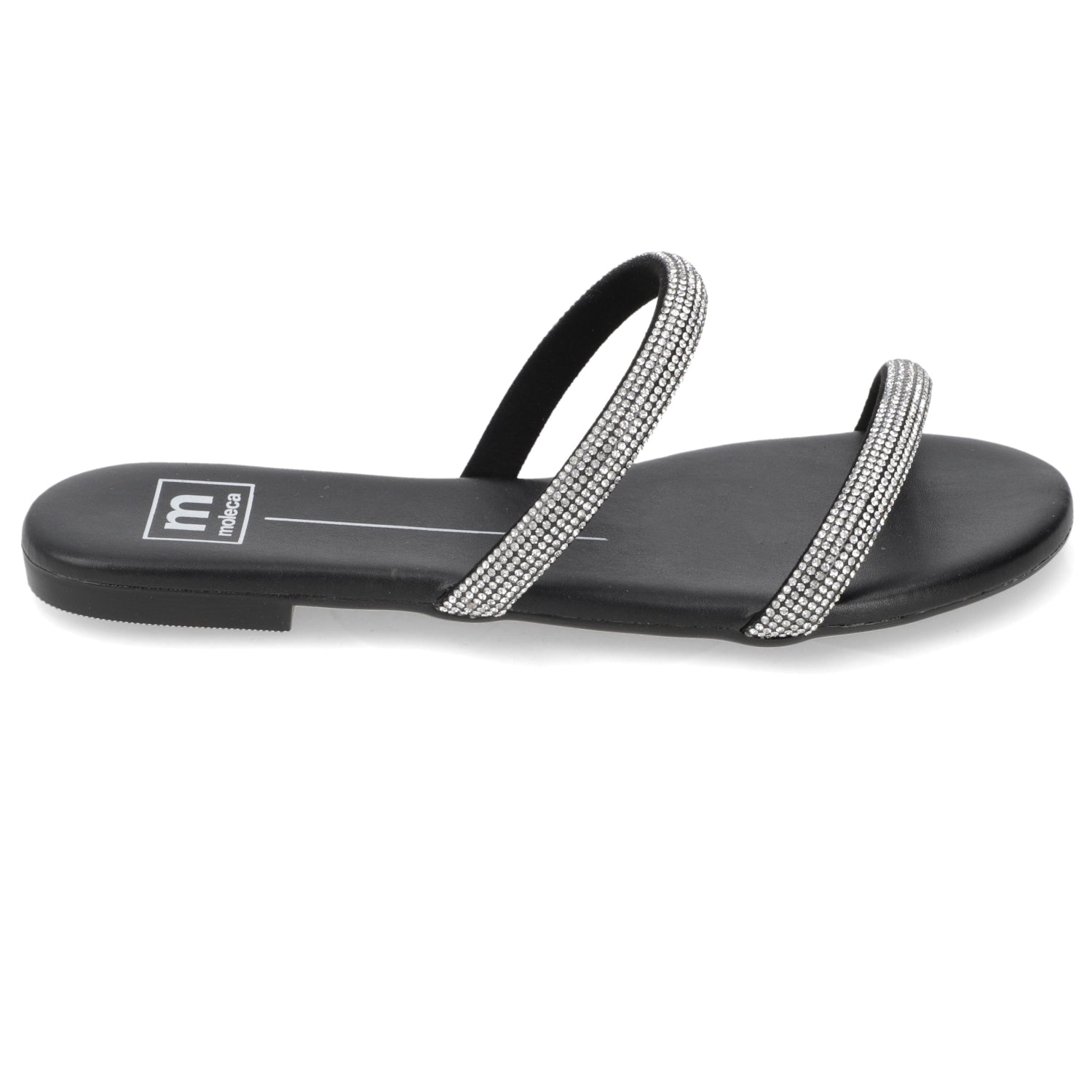 Sandalia Negro Moleca 35 / Negro