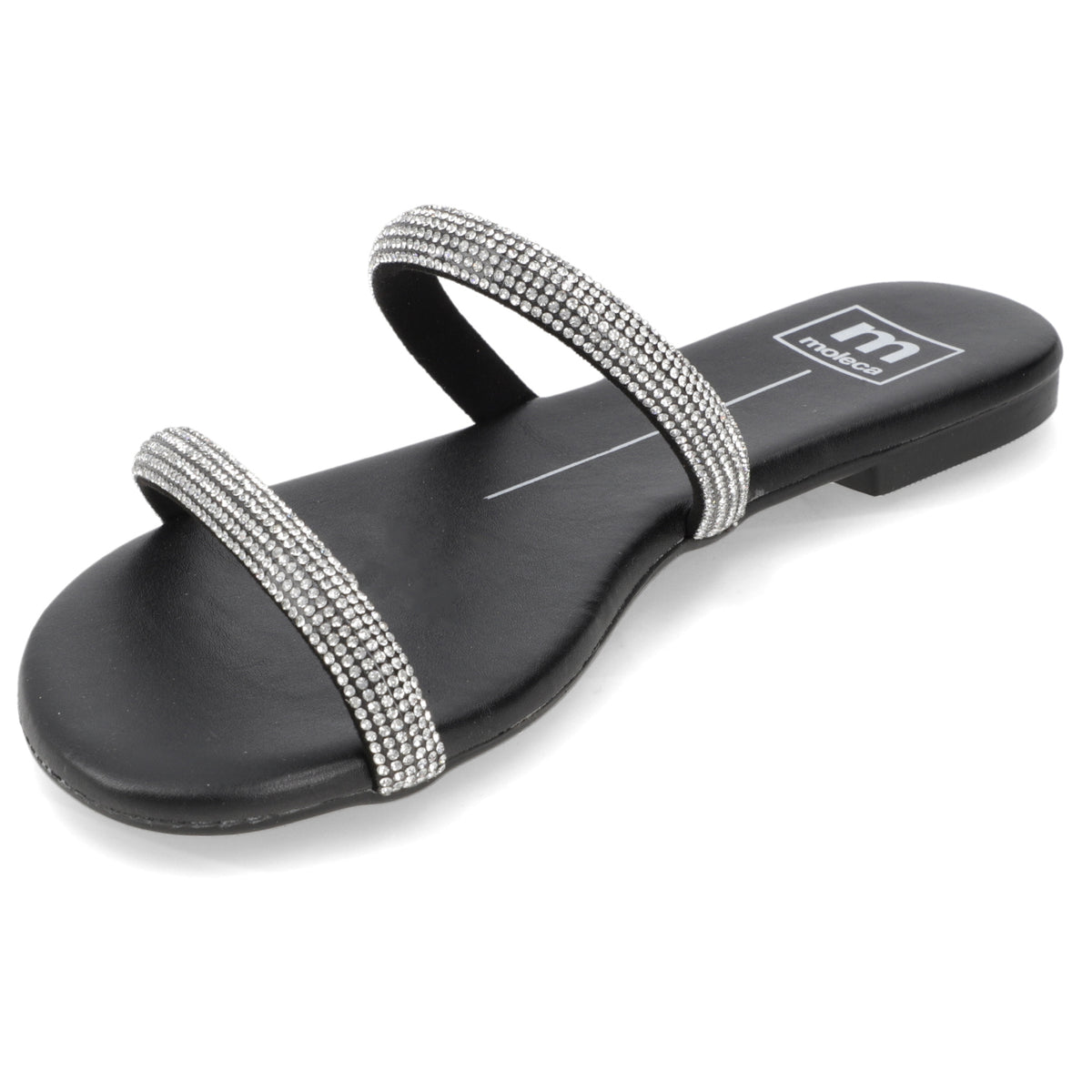 Sandalia Negro Moleca 35 / Negro