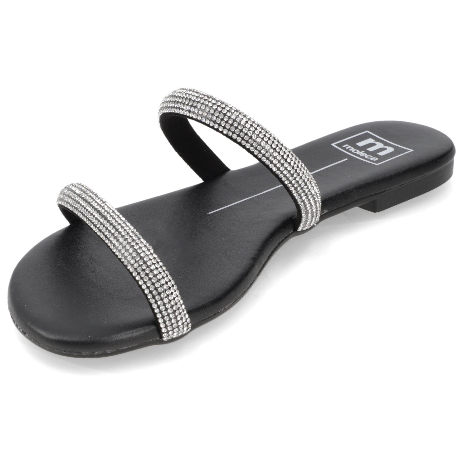 Sandalia Negro Moleca 35 / Negro