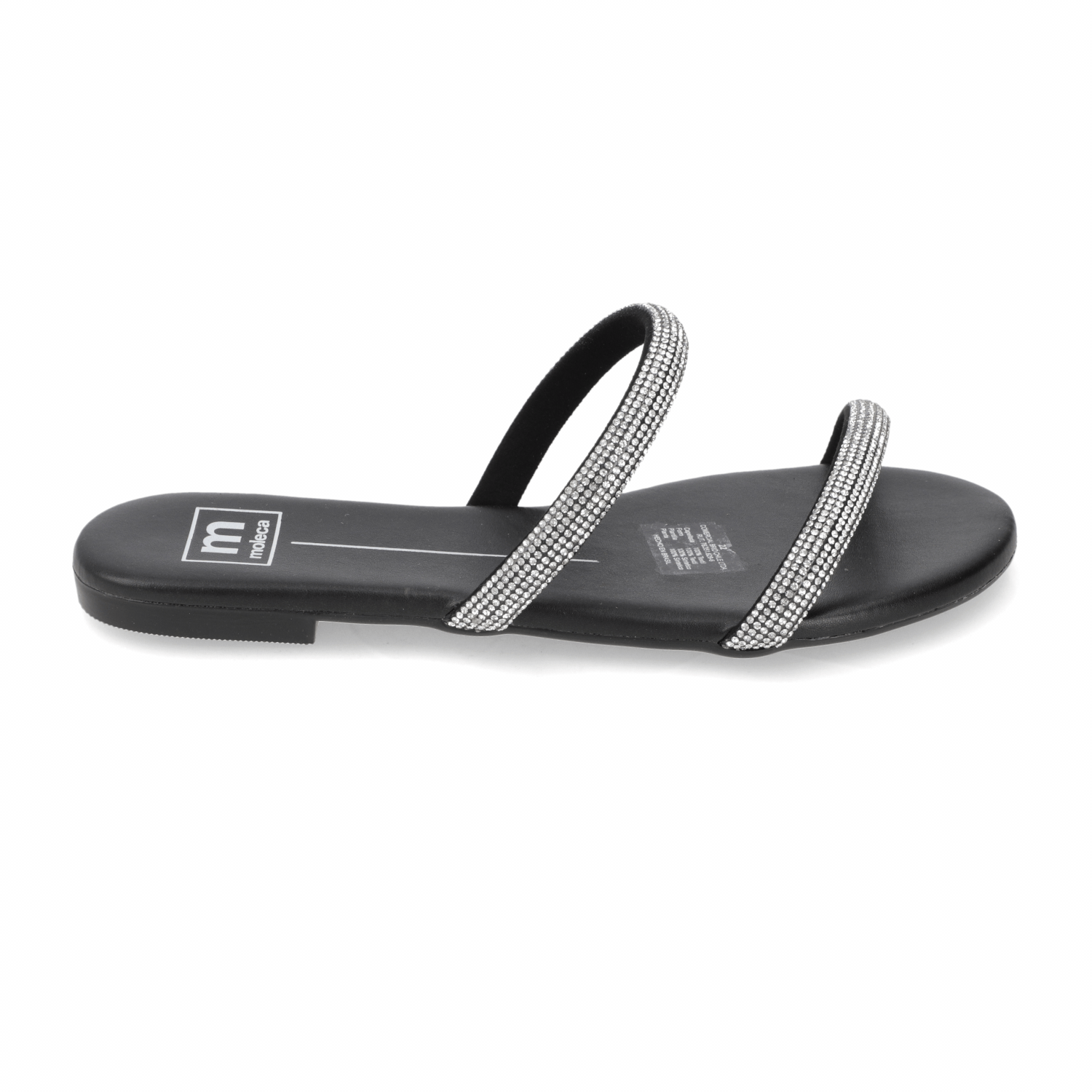 Sandalia Negro Moleca 35 / Negro