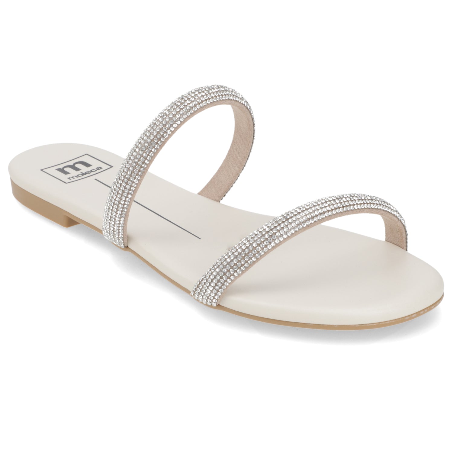 Sandalia Blanco Moleca 35 / Blanco