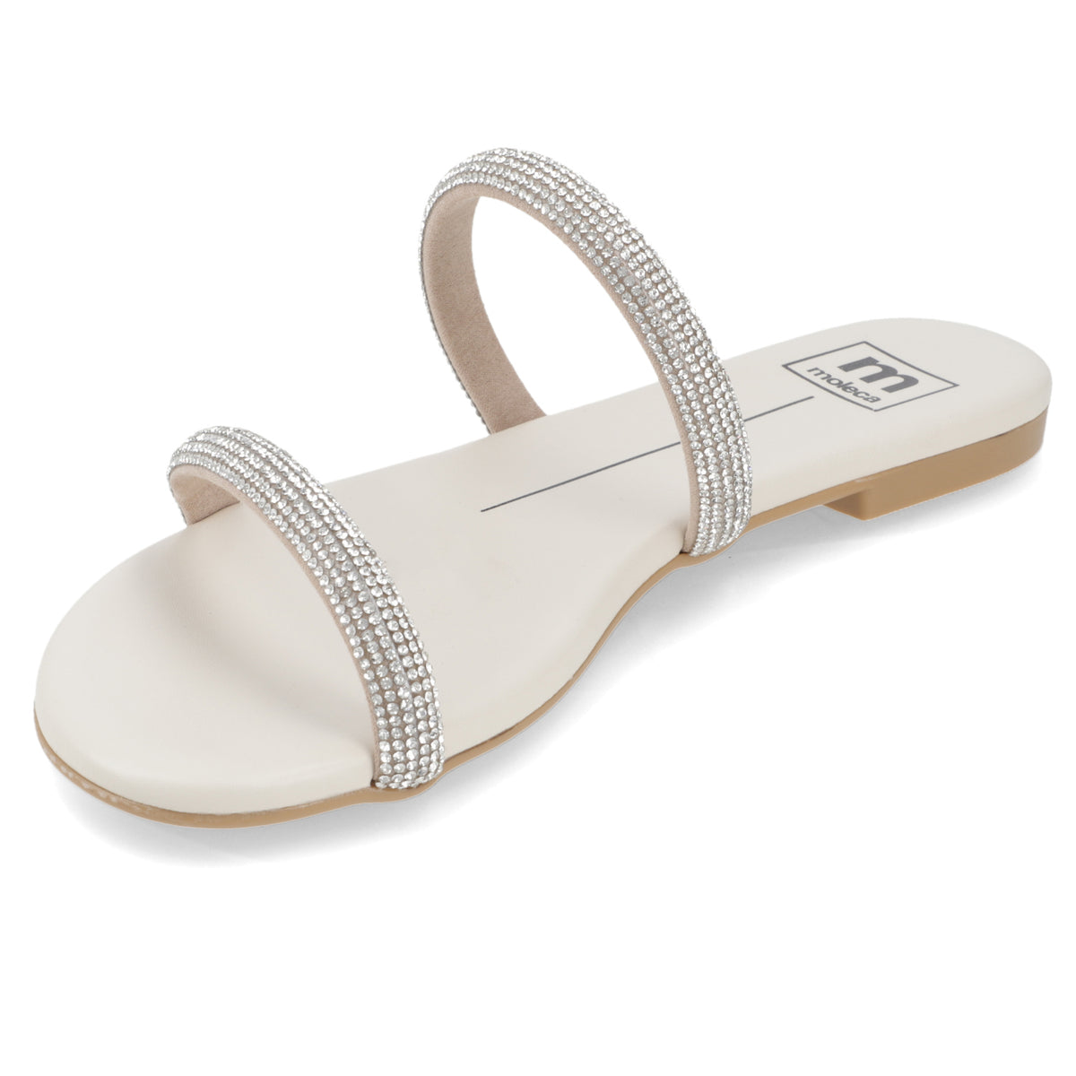 Sandalia Blanco Moleca 35 / Blanco