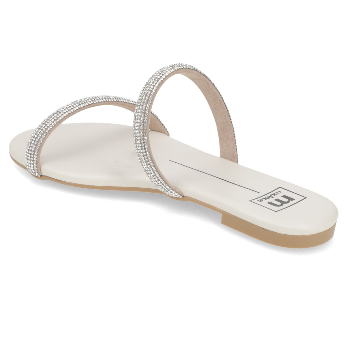 Sandalia Blanco Moleca 35 / Blanco