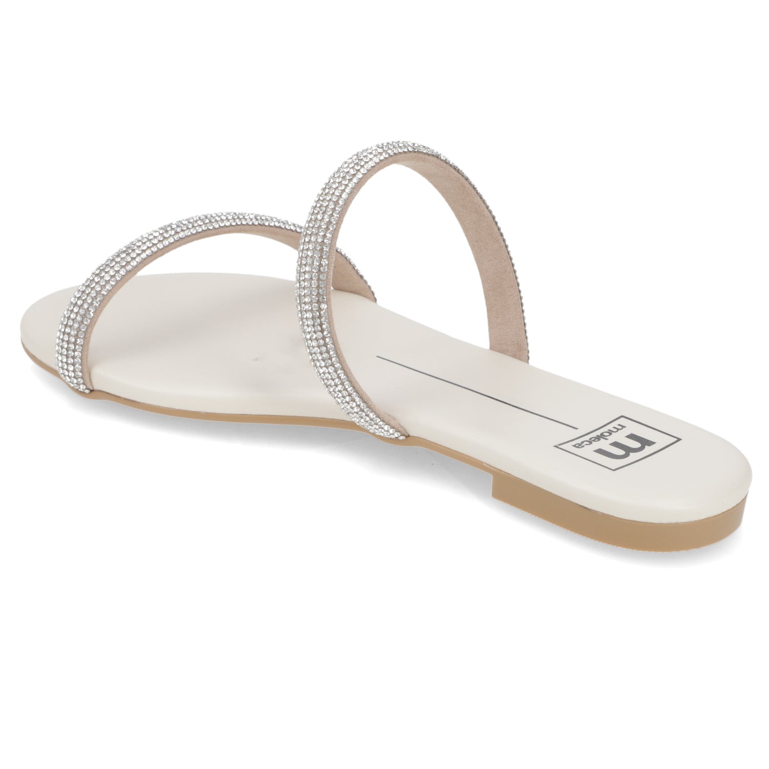 Sandalia Blanco Moleca 35 / Blanco