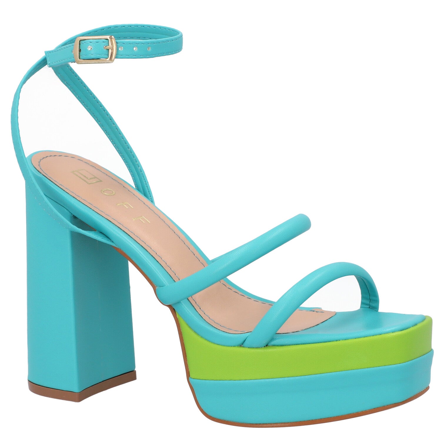 Sandalia Off Line Azul Mare 5603-22947