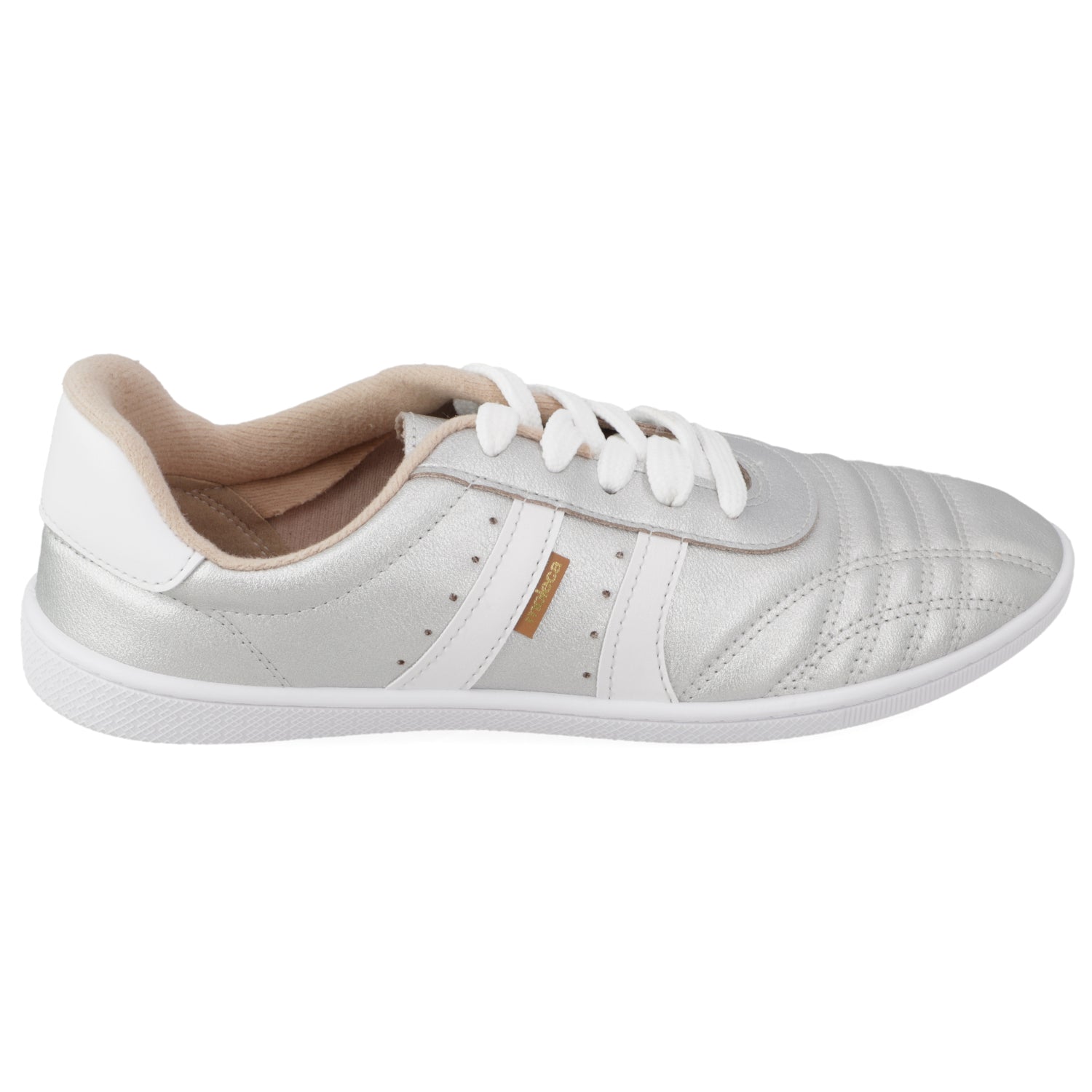 Zapatilla Urbana Plateado Moleca