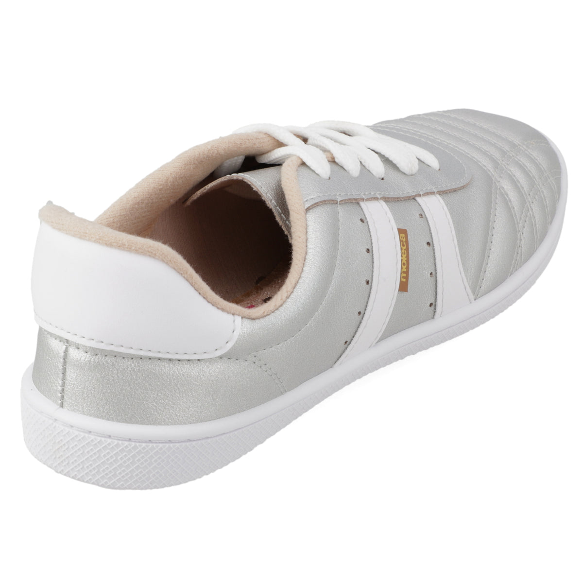 Zapatilla Urbana Plateado Moleca