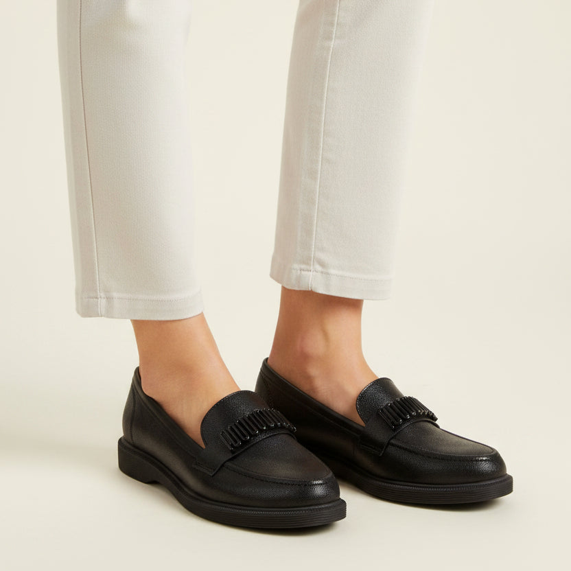 Mocasin Moleca Negro
