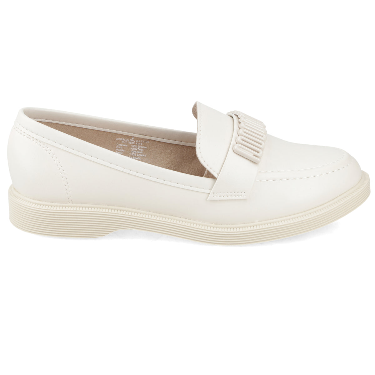 Mocasin Moleca Blanco