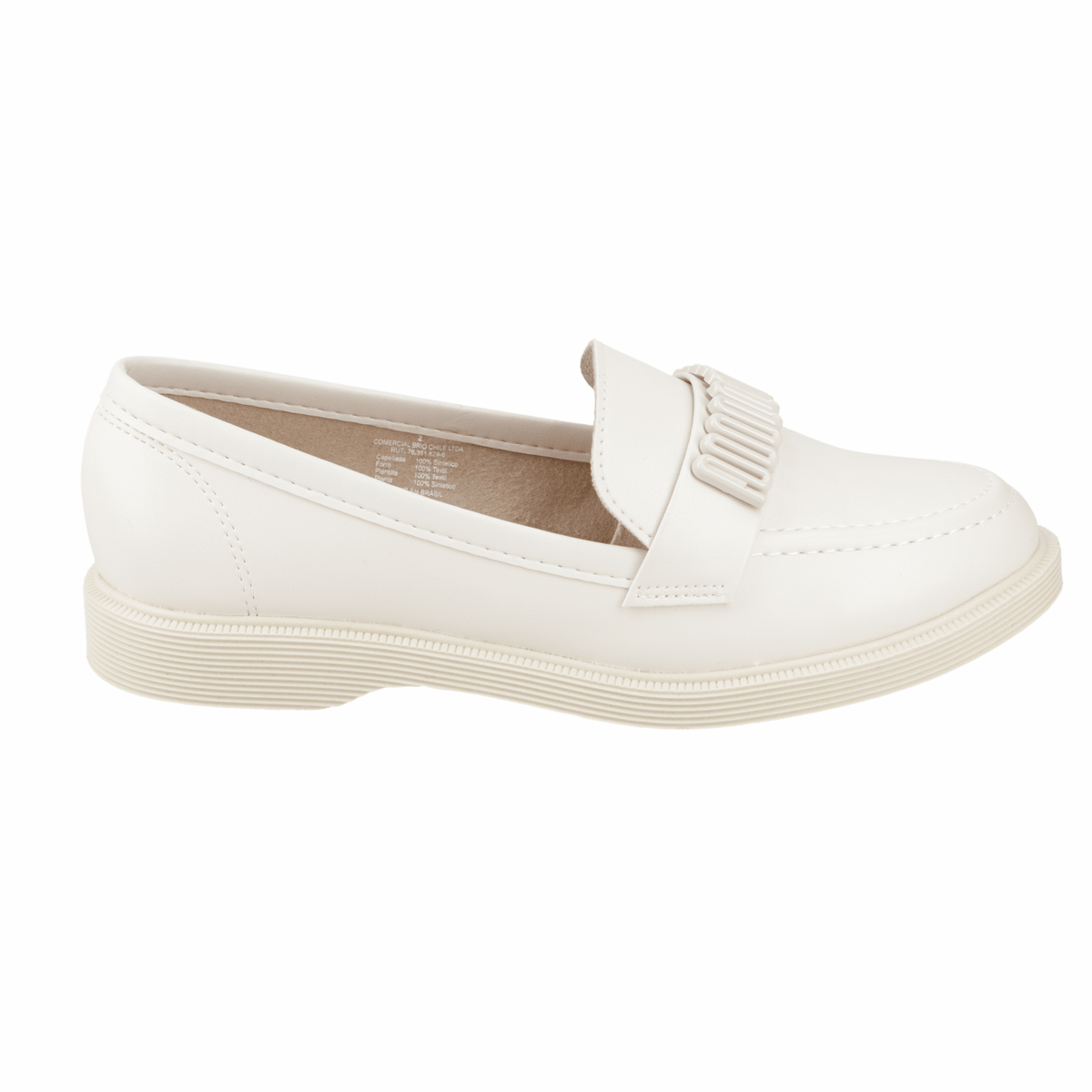 Mocasin Moleca Blanco