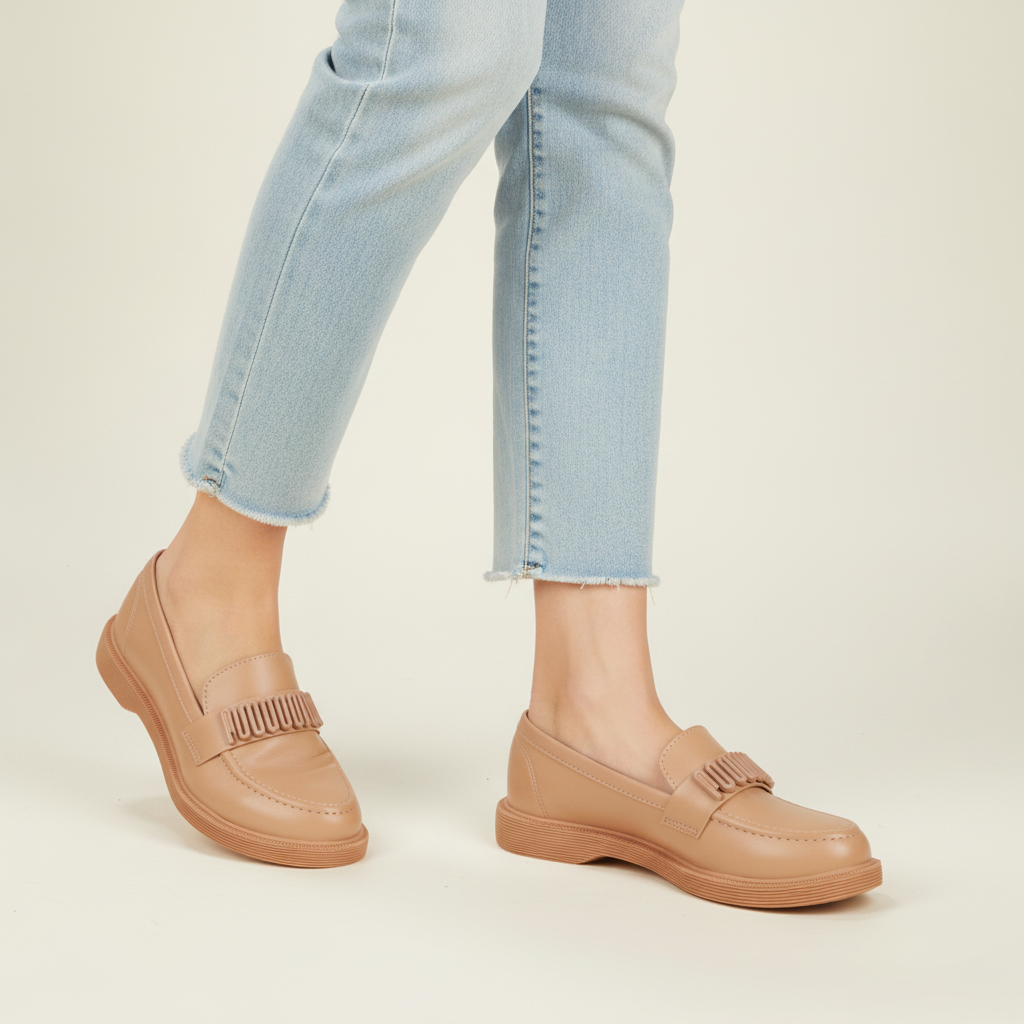 Mocasin Nude Moleca