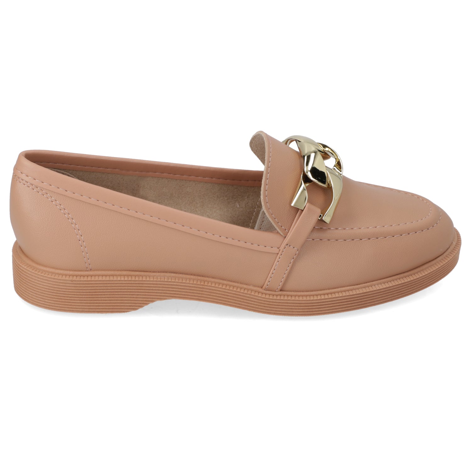 Mocasin Nude Moleca 35 / Nude