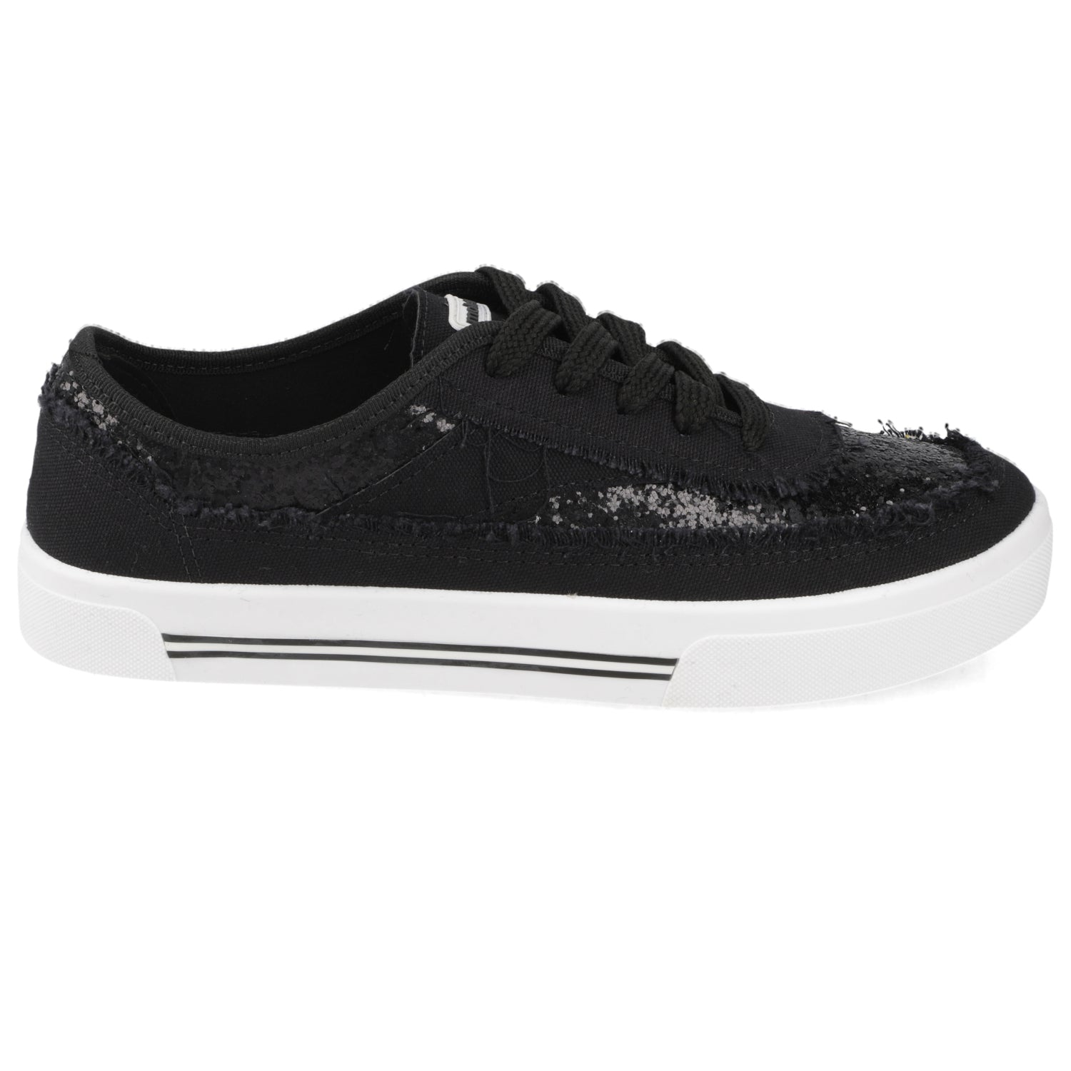 Zapatilla Glitter Negra Moleca