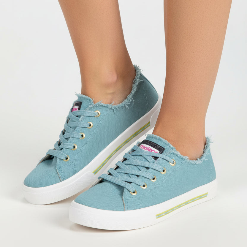 Zapatilla Turquesa Moleca