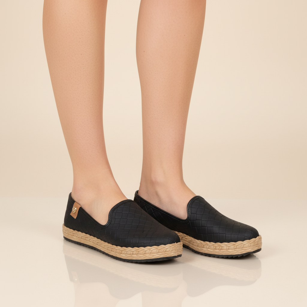 Alpargata Negro Moleca
