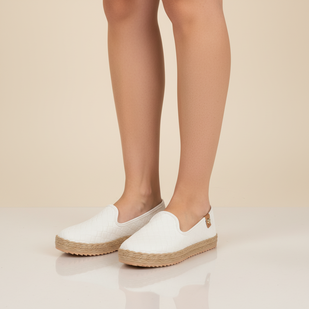 Alpargata Blanco OFF Moleca