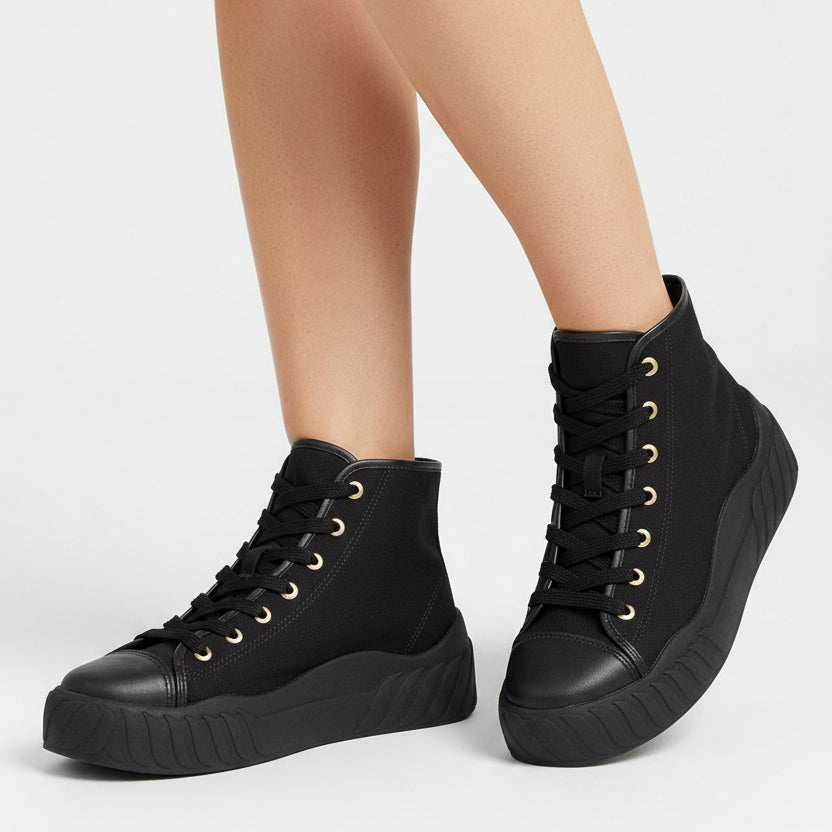 Zapatilla Negra Moleca
