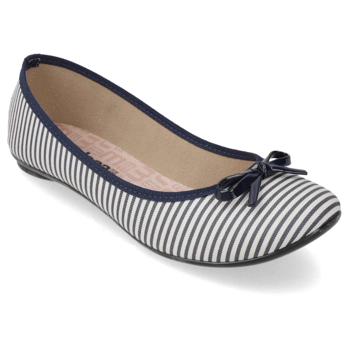 Ballerina Textil Náutico Azul Marino