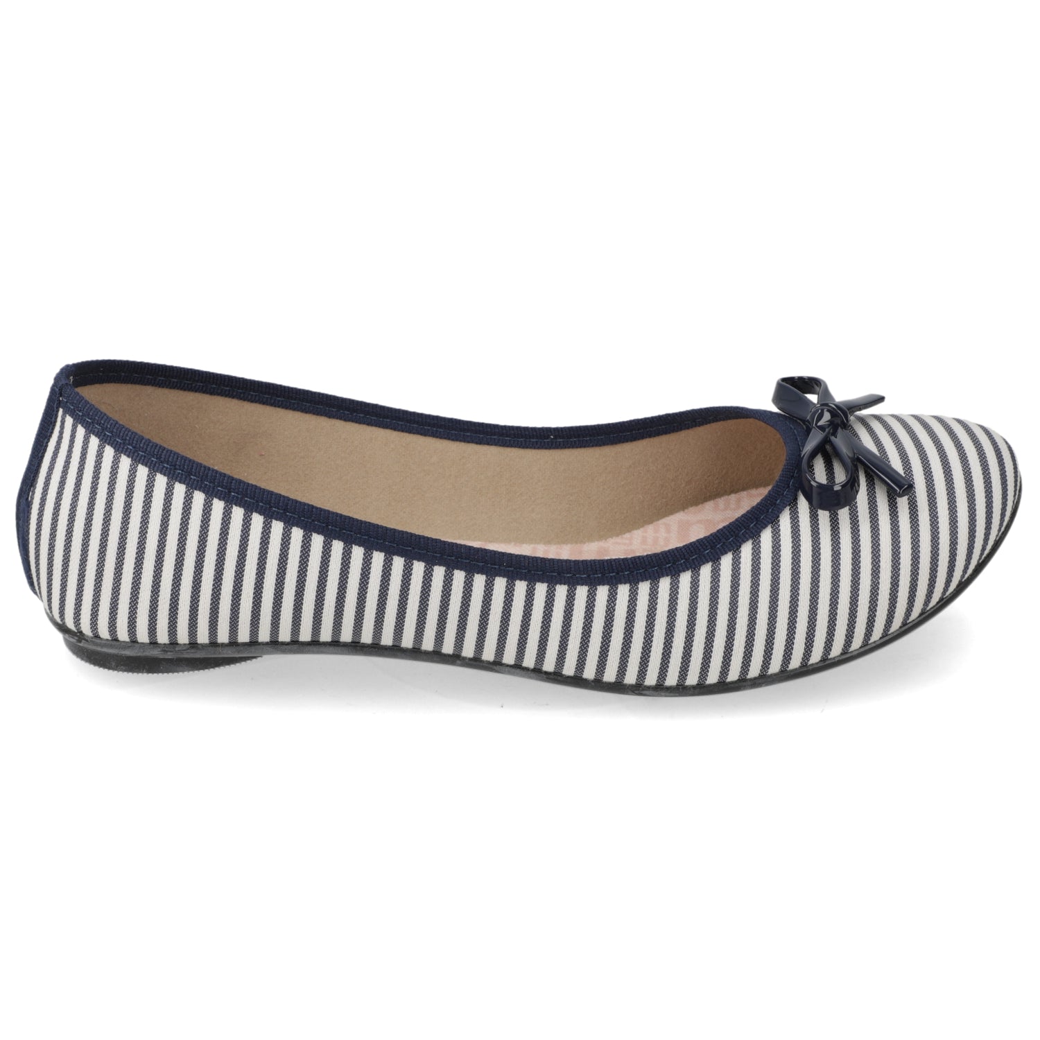 Ballerina Textil Náutico Azul Marino