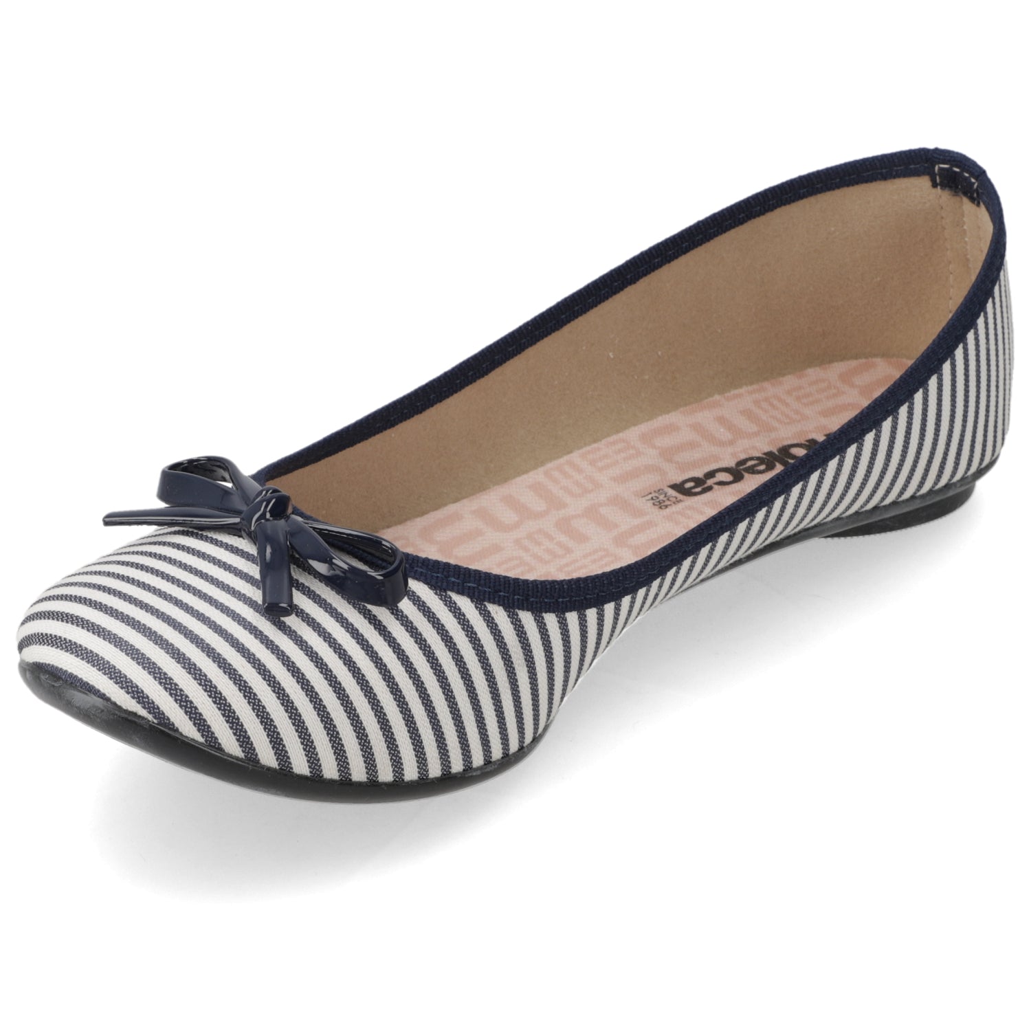 Ballerina Textil Náutico Azul Marino