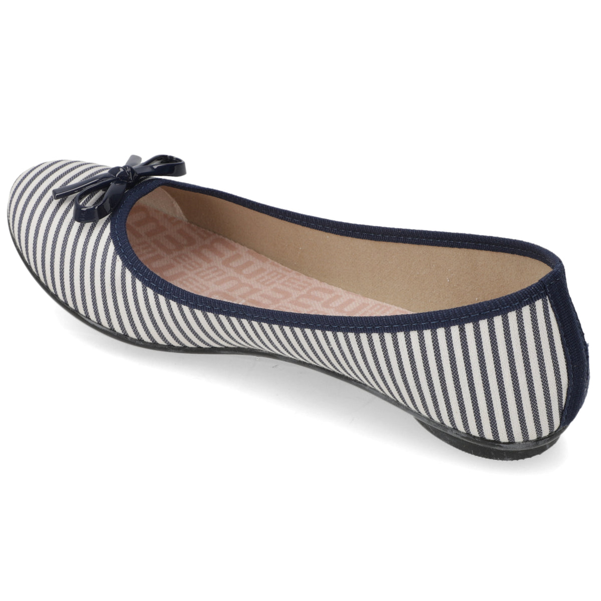Ballerina Textil Náutico Azul Marino