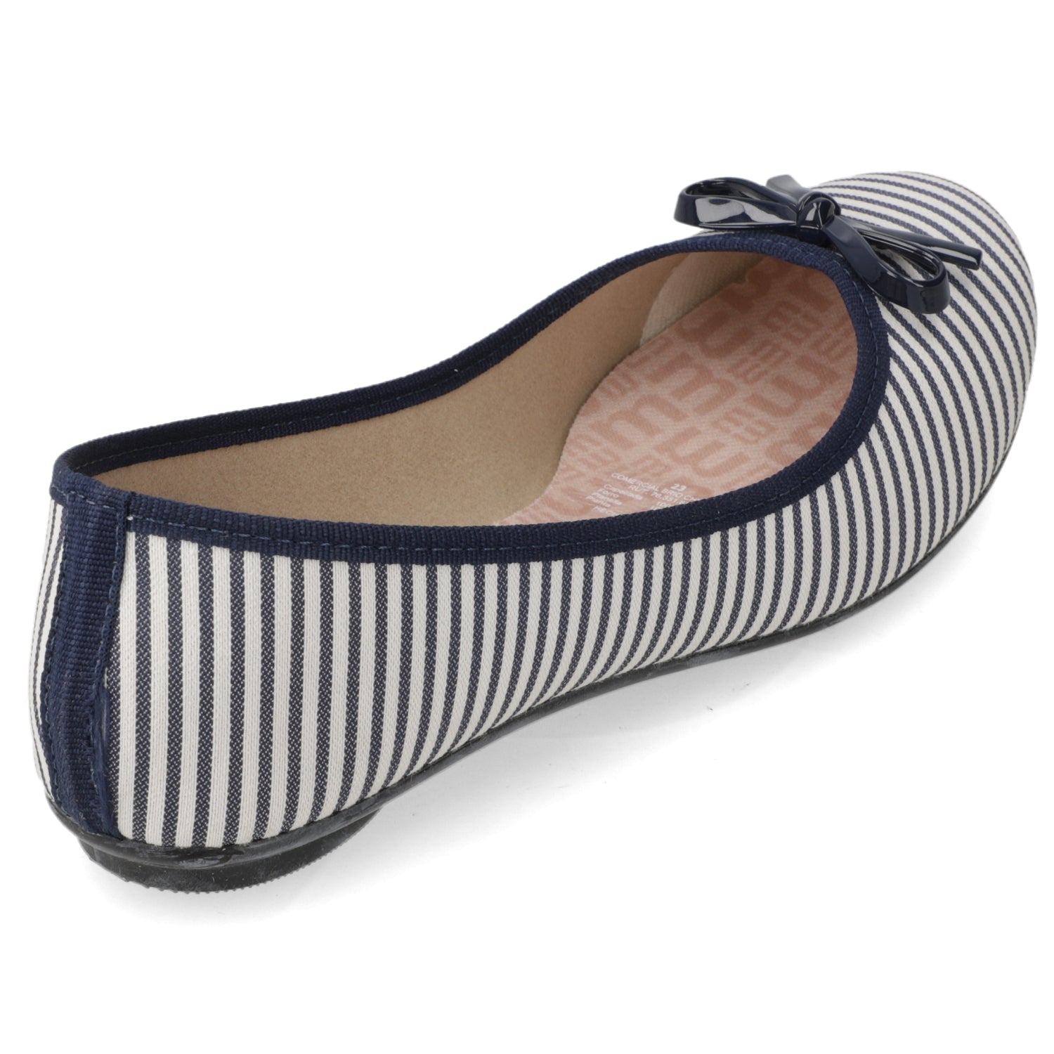 Ballerina Textil Náutico Azul Marino