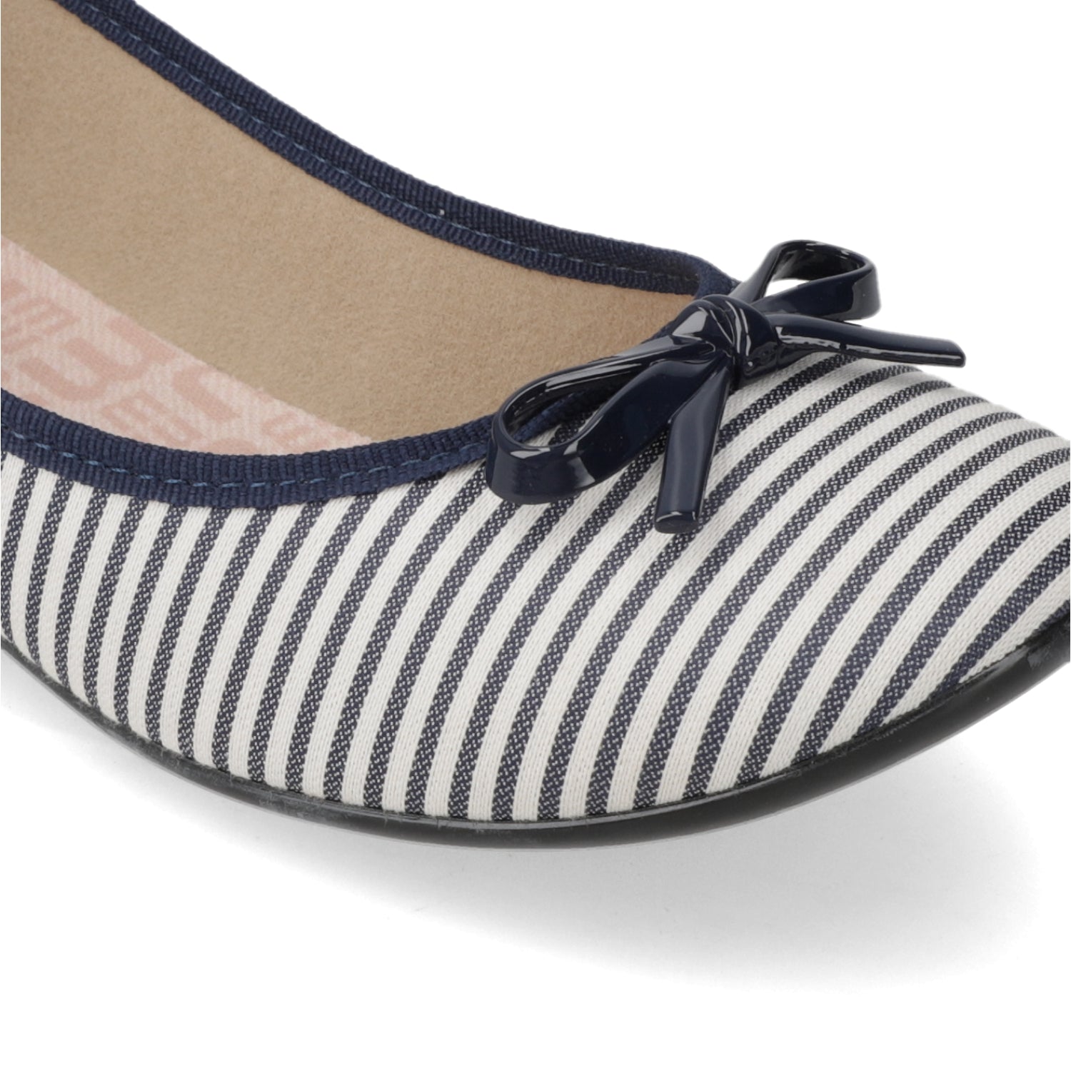 Ballerina Textil Náutico Azul Marino