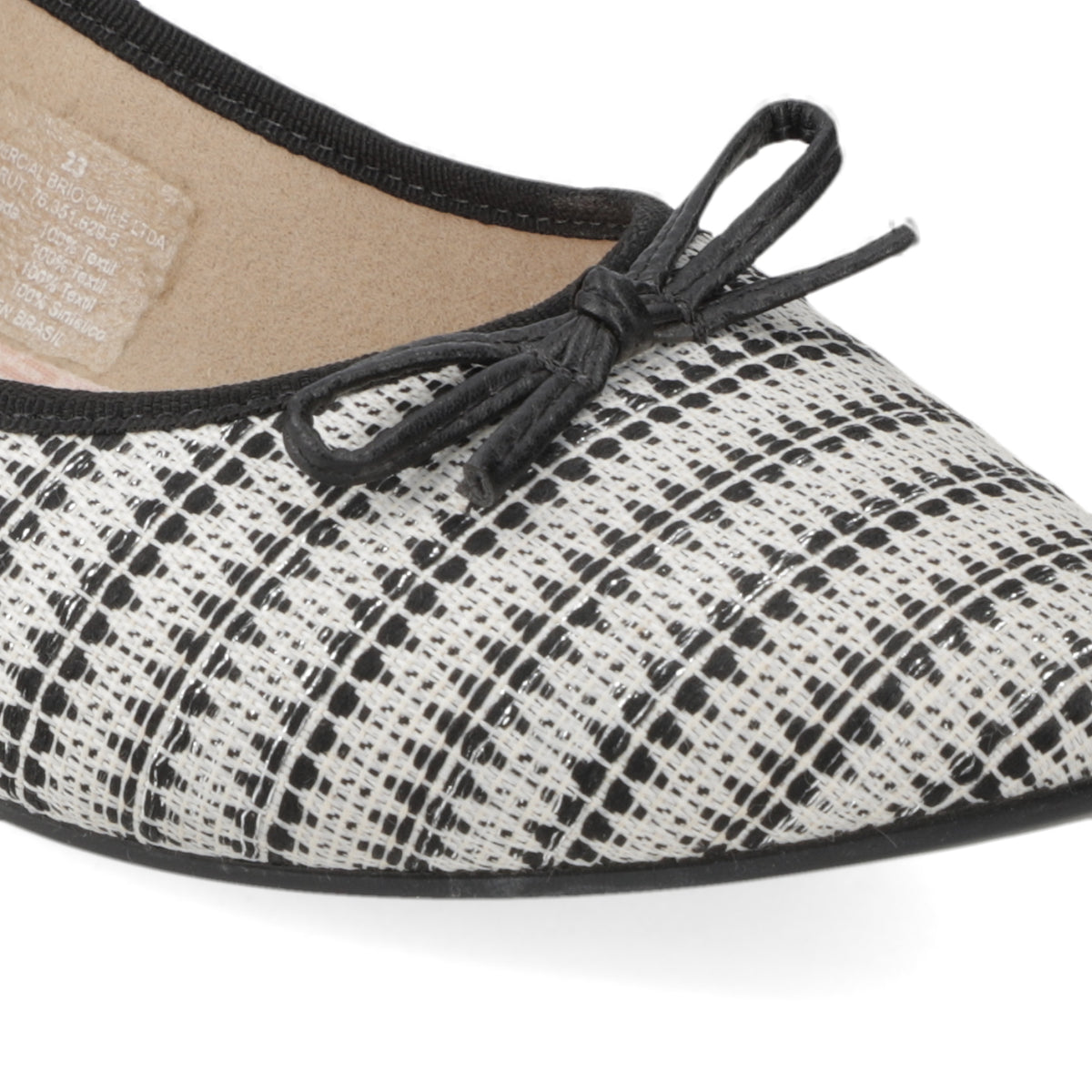Ballerina Mujer Moleca MultiNegro