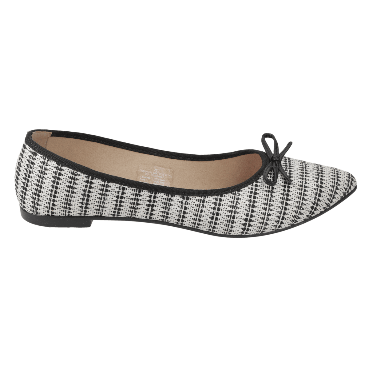 Ballerina Mujer Moleca MultiNegro
