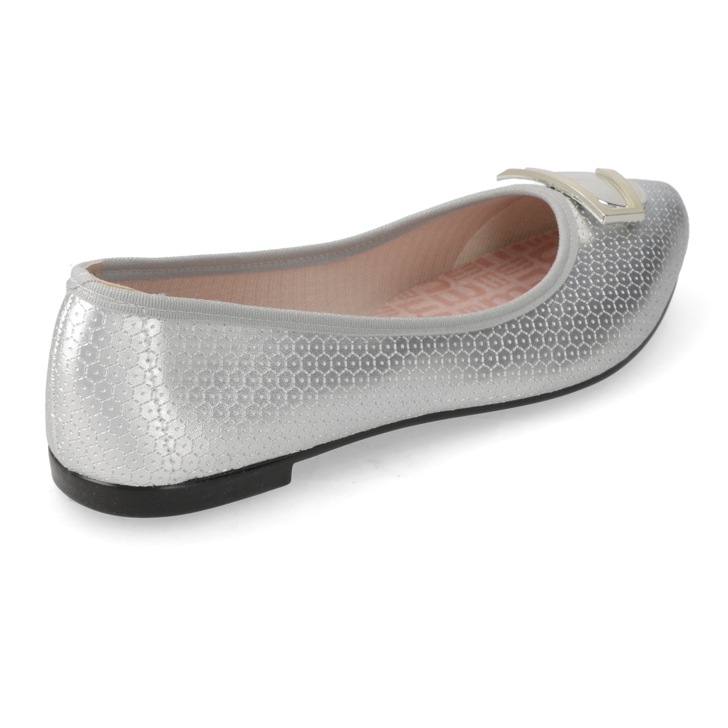Ballerina Metalizados Plateado