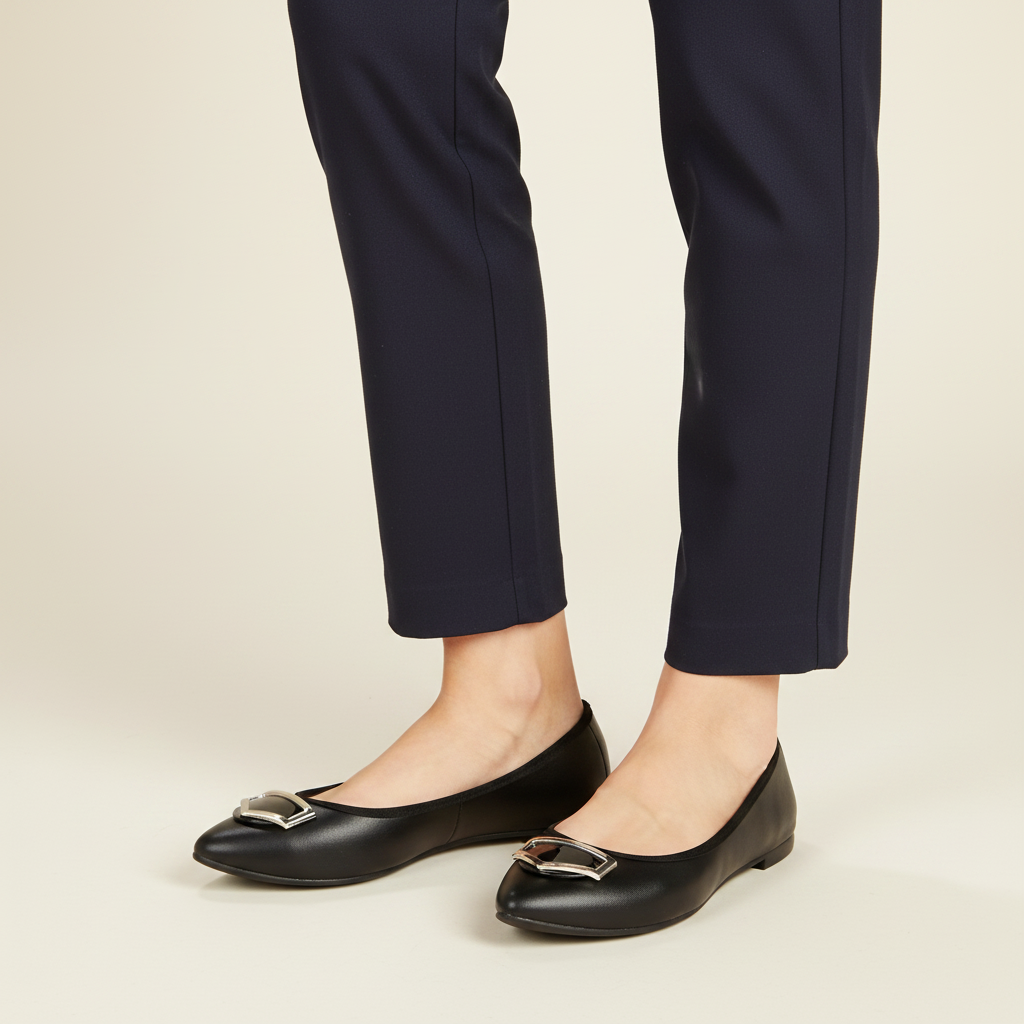 Ballerinas Negro Moleca
