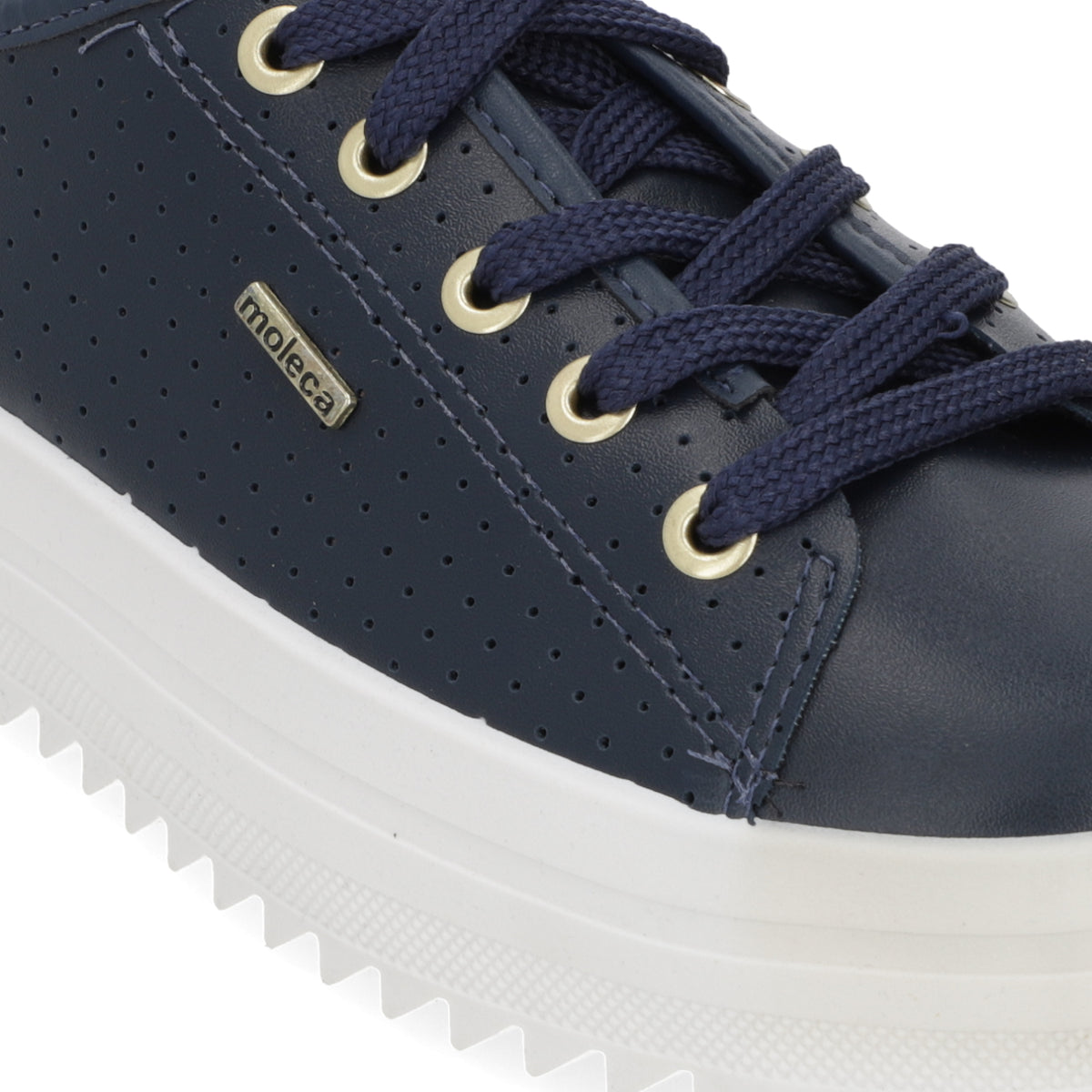 Zapatilla Moleca Azul Marino