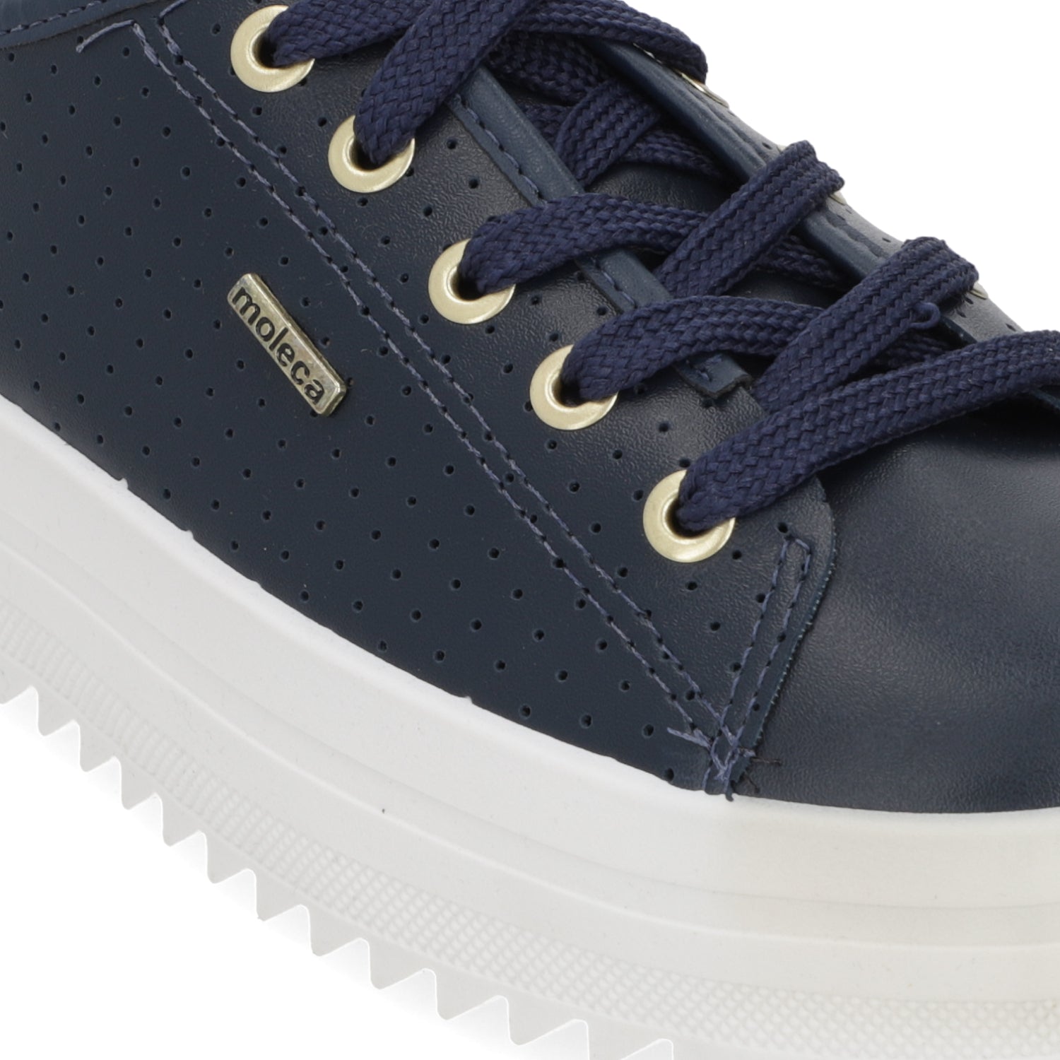 Zapatilla Moleca Azul Marino