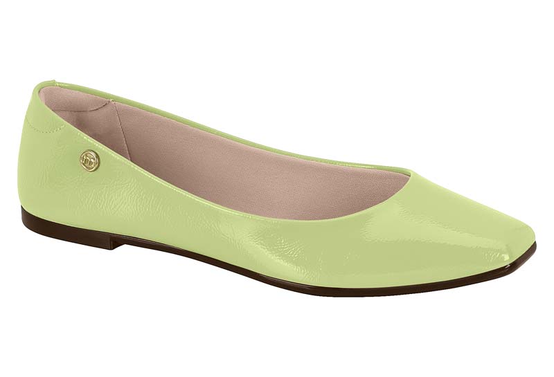 Ballerina Mujer Moleca EcoCuero Menta 35 / Amarillo