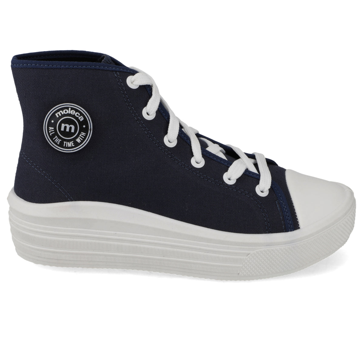 Zapatilla Azul Marino Moleca